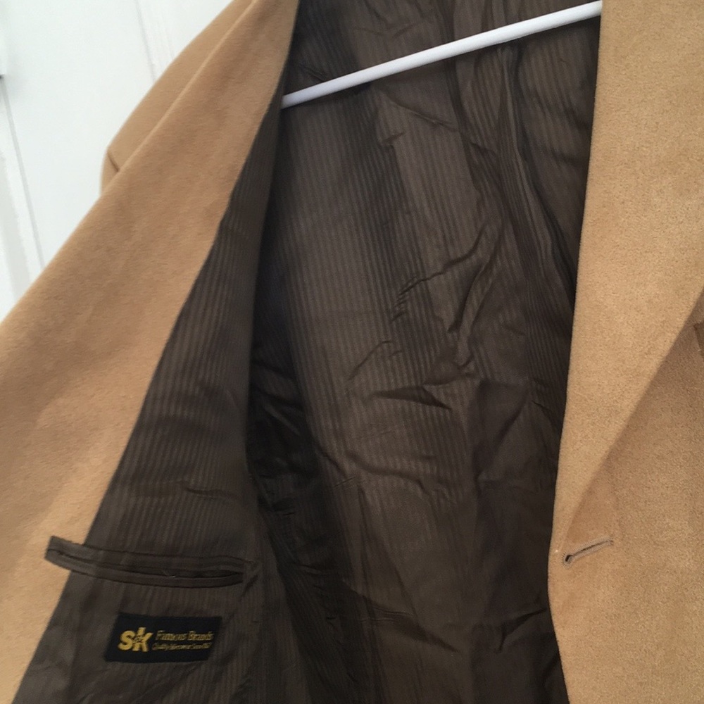Chaps Ralph Lauren Men’s Suede Suit Coat - Picture 7 of 14